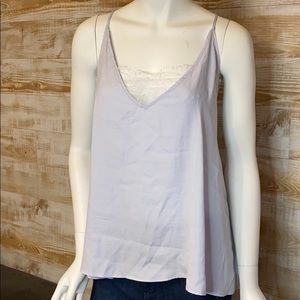 Free People inset plunging camisole top M